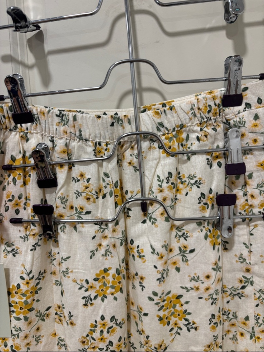 Joie Cream Maxi Skirt with Yellow Floral Print - Picture 6 of 6